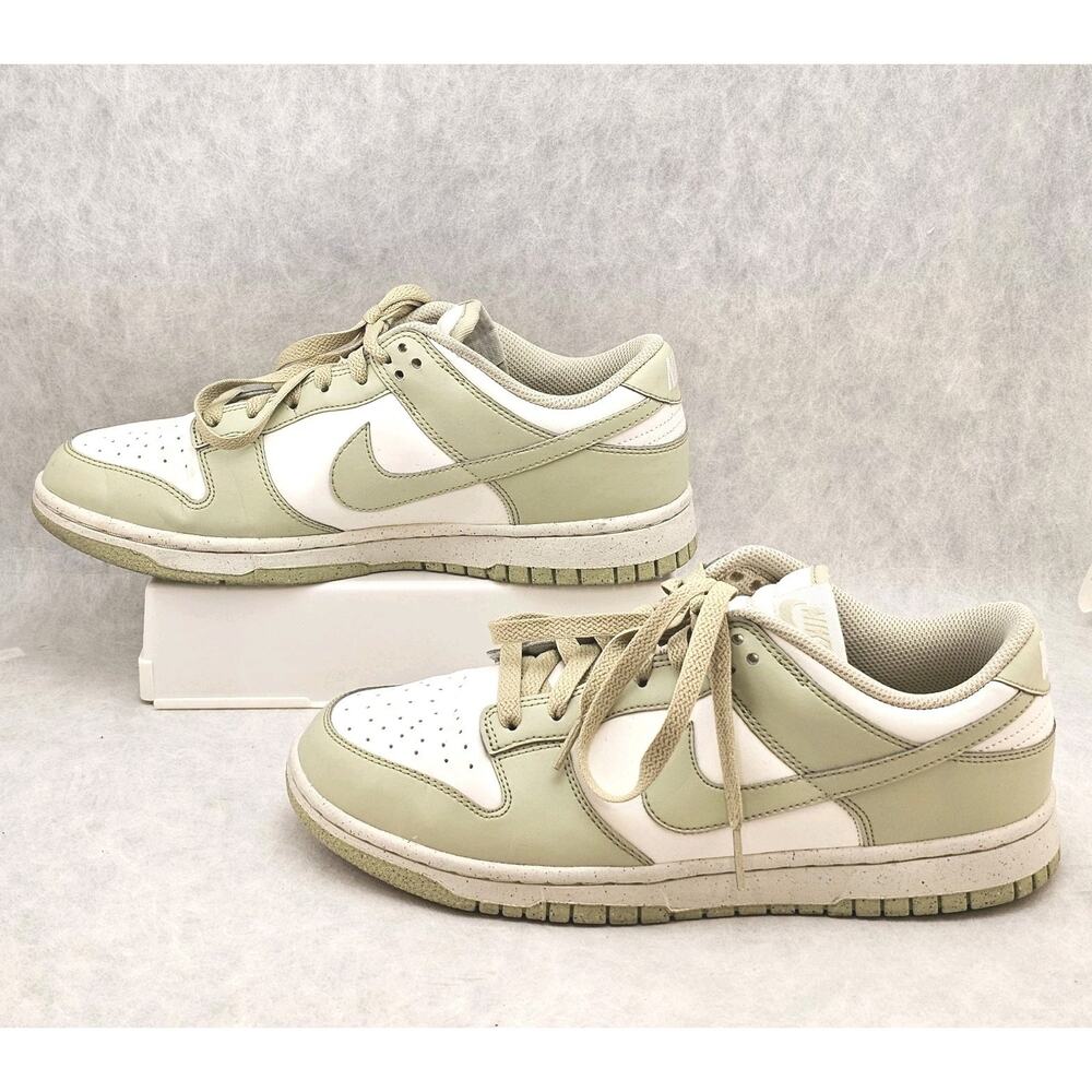 Nike Women's 9.5 Dunk Low Nature Olive Aura streetwear casual
